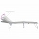 Sonata H Шезлонг 2-човек 2 pcs Сив 58 x 188 x 77см текстил