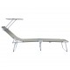 Sonata H Шезлонг 2-човек 2 pcs Сив 58 x 188 x 77см текстил