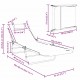 Sonata H Сгъваем шезлонг 1-човек Сив 182 x 55 x 85.5 см Textilene