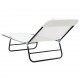 Sonata H Сгъваем шезлонг 2-човек 2 pcs Крем 182 x 55 x 85.5 см Textilene