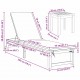 Sonata H Шезлонг 3 pcs Кафяво 35 x 35 x 34см Масивна акациева дървесина