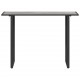 Sonata H Градинска маса Сив 100 x 55 x 70 см Стомана и DPC