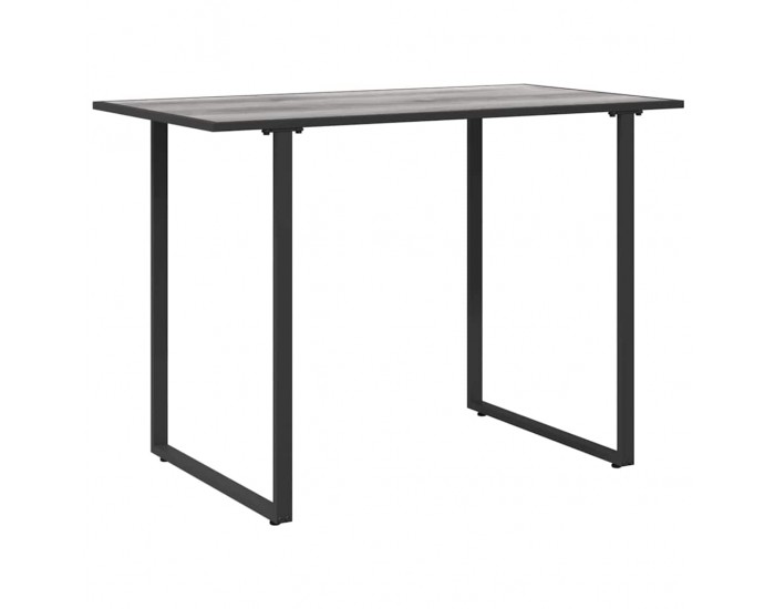 Sonata H Градинска маса Сив 100 x 55 x 70 см Стомана и DPC