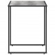 Sonata H Градинска маса Сив 100 x 55 x 70 см Стомана и DPC