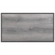 Sonata H Градинска маса Сив 100 x 55 x 70 см Стомана и DPC