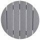 Sonata H Бар маса Светлосиво 55 x 55 x 107 cm HDPE