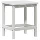 Sonata H Странична маса Adirondack Бяло 38 x 38 x 46 см HDPE