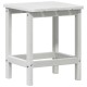Sonata H Странична маса Adirondack Бяло 38 x 38 x 46 см HDPE