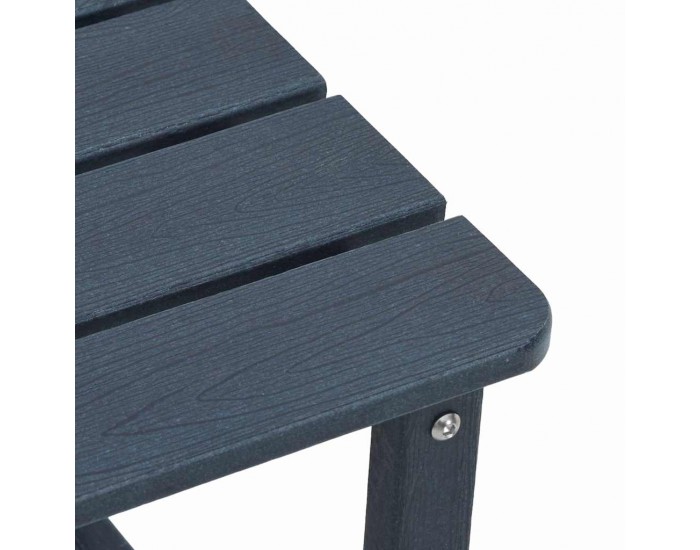 Sonata H Странична маса Adirondack Нейви синьо 38 x 38 x 46 см HDPE