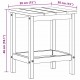 Sonata H Странична маса Adirondack Нейви синьо 38 x 38 x 46 см HDPE