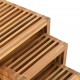 Sonata H Комплект от странични масички 3 pcs Кафяво 33 x 44.5 x 51 см