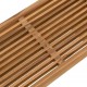 Sonata H Странична масичка за градина Кафяво 70 x 37.5 x 35.5 см