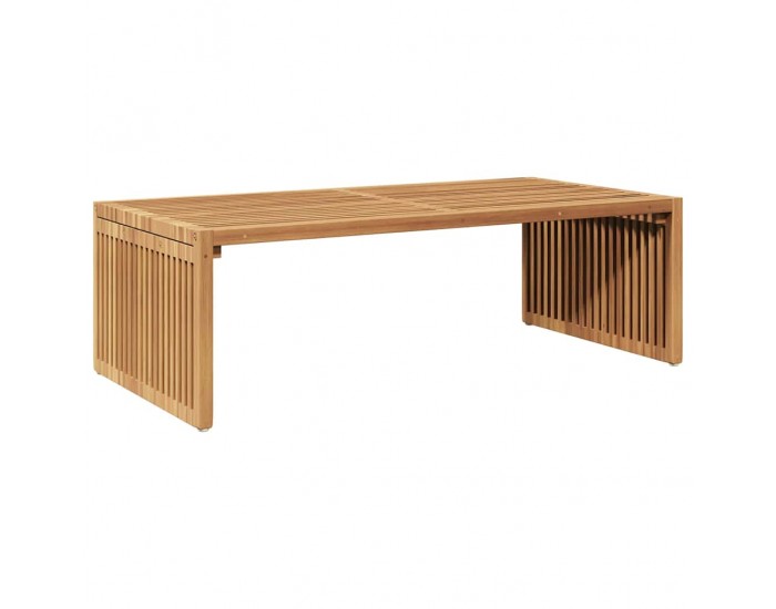 Sonata H Странична масичка за градина Кафяво 110 x 55 x 35.5 см