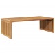 Sonata H Странична масичка за градина Кафяво 110 x 55 x 35.5 см