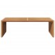 Sonata H Странична масичка за градина Кафяво 110 x 55 x 35.5 см