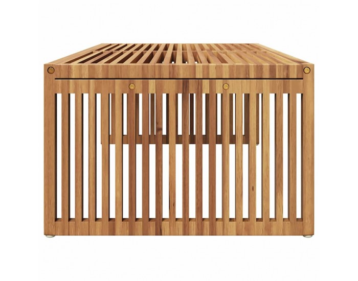 Sonata H Странична масичка за градина Кафяво 110 x 55 x 35.5 см
