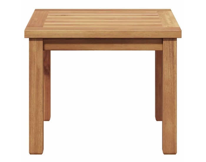 Sonata H Масичка за кафе Кафяво 45 x 45 x 36 cm Тиково дърво масив
