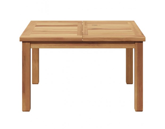 Sonata H Масичка за кафе Кафяво 60 x 60 x 36 cm Тиково дърво масив