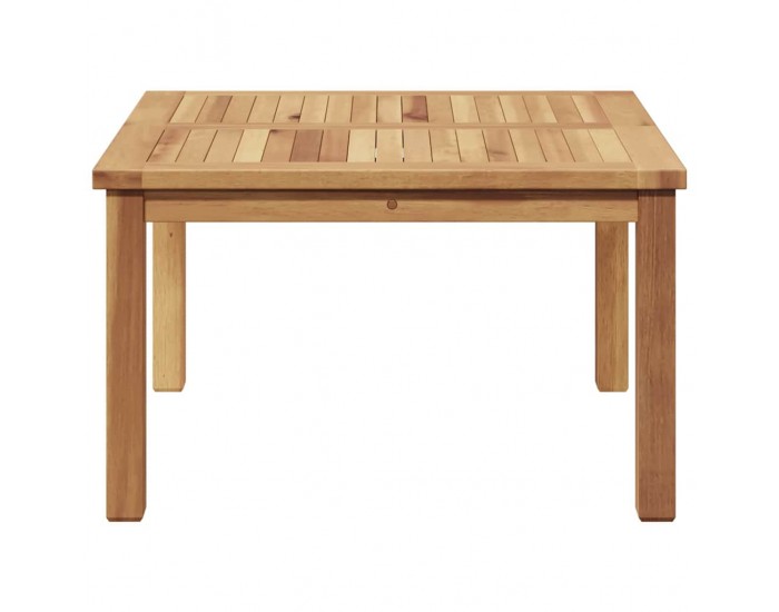 Sonata H Масичка за кафе Кафяво 60 x 60 x 36 cm Тиково дърво масив