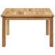 Sonata H Масичка за кафе Кафяво 60 x 60 x 36 cm Тиково дърво масив