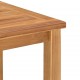 Sonata H Масичка за кафе Кафяво 50 x 35 x 36 cm Тиково дърво масив