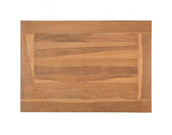 Sonata H Масичка за кафе Кафяво 50 x 35 x 36 cm Тиково дърво масив