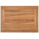 Sonata H Масичка за кафе Кафяво 50 x 35 x 36 cm Тиково дърво масив