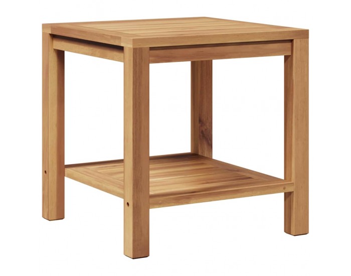 Sonata H Масичка за кафе Кафяво 45 x 45 x 45 cm Тиково дърво масив