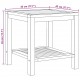 Sonata H Масичка за кафе Кафяво 45 x 45 x 45 cm Тиково дърво масив