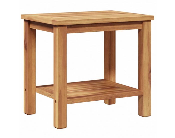 Sonata H Масичка за кафе Кафяво 50 x 35 x 45 cm Тиково дърво масив