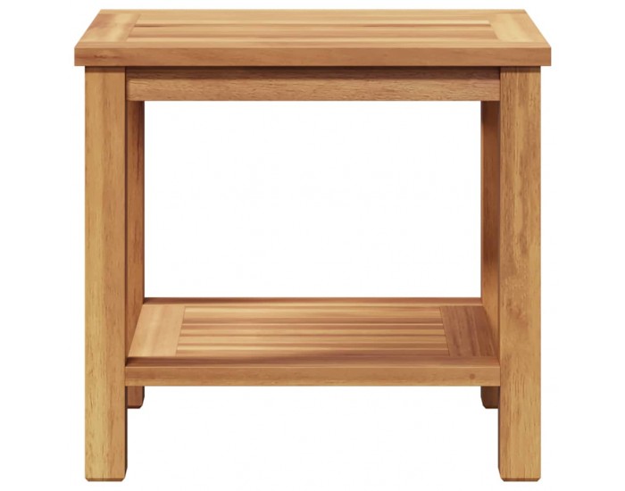 Sonata H Масичка за кафе Кафяво 50 x 35 x 45 cm Тиково дърво масив