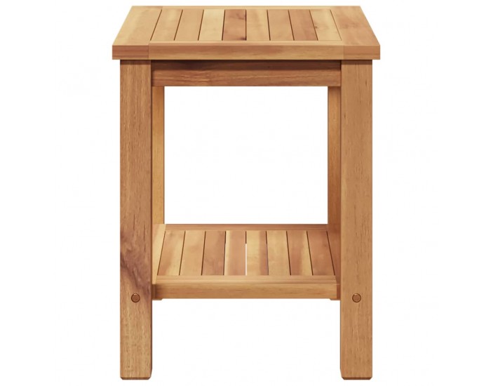 Sonata H Масичка за кафе Кафяво 50 x 35 x 45 cm Тиково дърво масив
