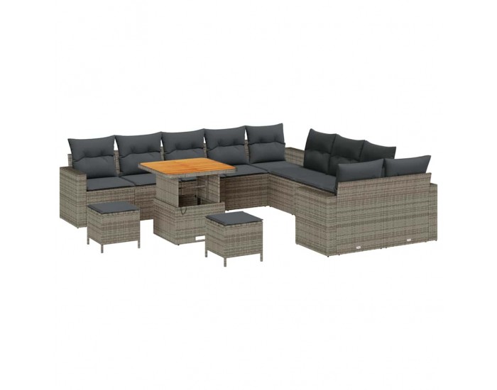 Sonata H Градински Софа Комплект 13 pcs Сив 80 x 80 x 71 cm