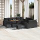 Sonata H Градински Софа Комплект 13 pcs Черно 90 x 55 x 71 cm