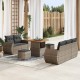 Sonata H Градински Софа Комплект с възглавница 8 pcs Сив 80 x 80 x 71 cm