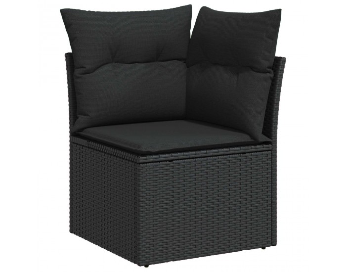 Sonata H Градински Софа Комплект 12 pcs Черно 80 x 80 x 71 cm