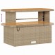 Sonata H Градински Софа Комплект 10 pcs Бежов и кремав 110 x 55 x 71 см