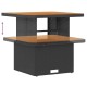 Sonata H Градински Софа Комплект 12 pcs Черно 80 x 80 x 71 cm