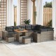 Sonata H Градински Софа Комплект 12 pcs Сив 80 x 80 x 71 cm