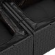 Sonata H Градински Софа Комплект 13 pcs Черно 100 x 100 x 71 cm