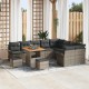 Sonata H Градински Софа Комплект 12 pcs Сив 80 x 80 x 71 cm