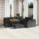 Sonata H Градински Софа Комплект 13 pcs Черно 100 x 100 x 71 cm