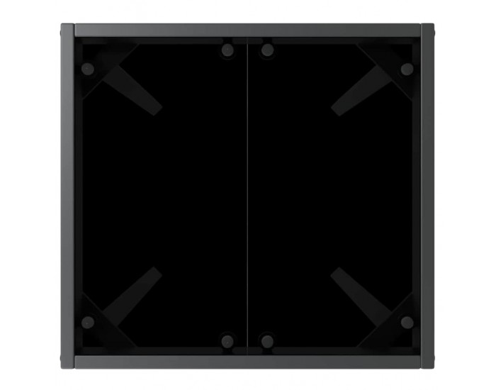 Sonata H Шезлонг с маса 2 pcs Черен 40 x 40 x 40.5 см полиратан