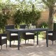 Sonata H Разтеглена маса Антрацит 180 x 80 x 76 см Стомана