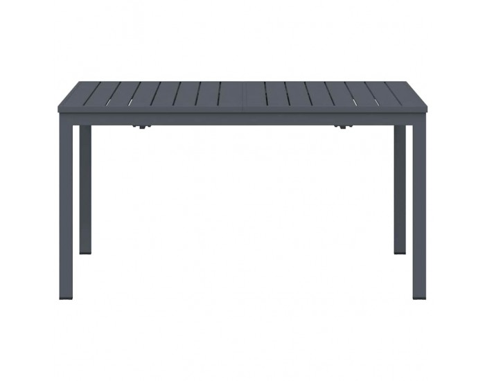 Sonata H Разтеглена маса Антрацит 180 x 80 x 76 см Стомана