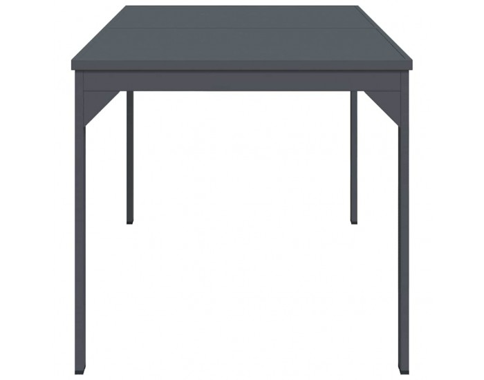 Sonata H Разтеглена маса Антрацит 180 x 80 x 76 см Стомана