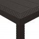 Sonata H Градинска маса Кафяво 250 x 100 x 73 см полиратан