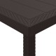 Sonata H Градинска маса Кафяво 350 x 100 x 73 см полиратан