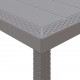 Sonata H Градинска маса Светлосиво 350 x 100 x 73 см полиратан