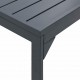 Sonata H Разтеглена маса 2 pcs Антрацит 210 x 90 x 73 см Стомана